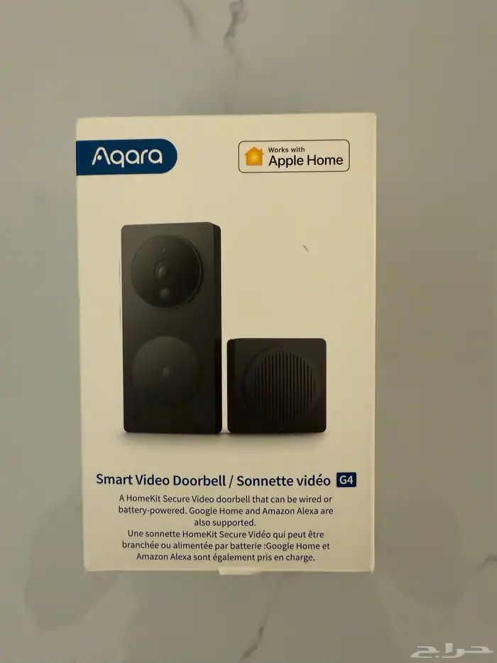 جرس باب ذكي   Aqara G4   يدعم HomeKit و Google و Alex 0