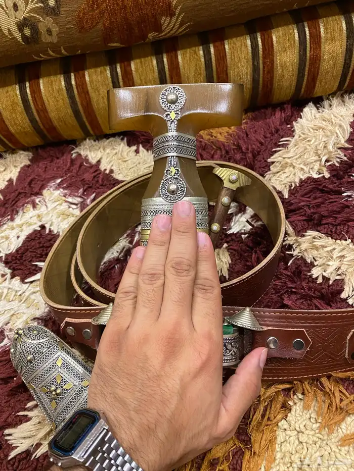 خنجر حك زراف مطرح 6 اصابع 1