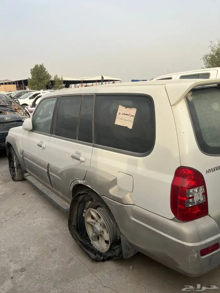 هونداي تيراكان من 2001 الى 2007 تشليح 3