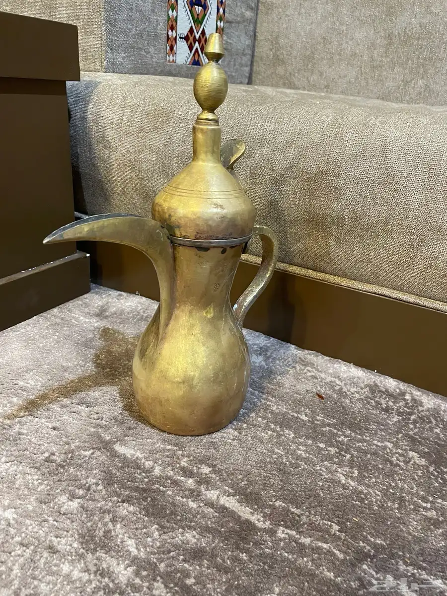 دلة رسلان نحاس أثرية مؤرخة 1930 1
