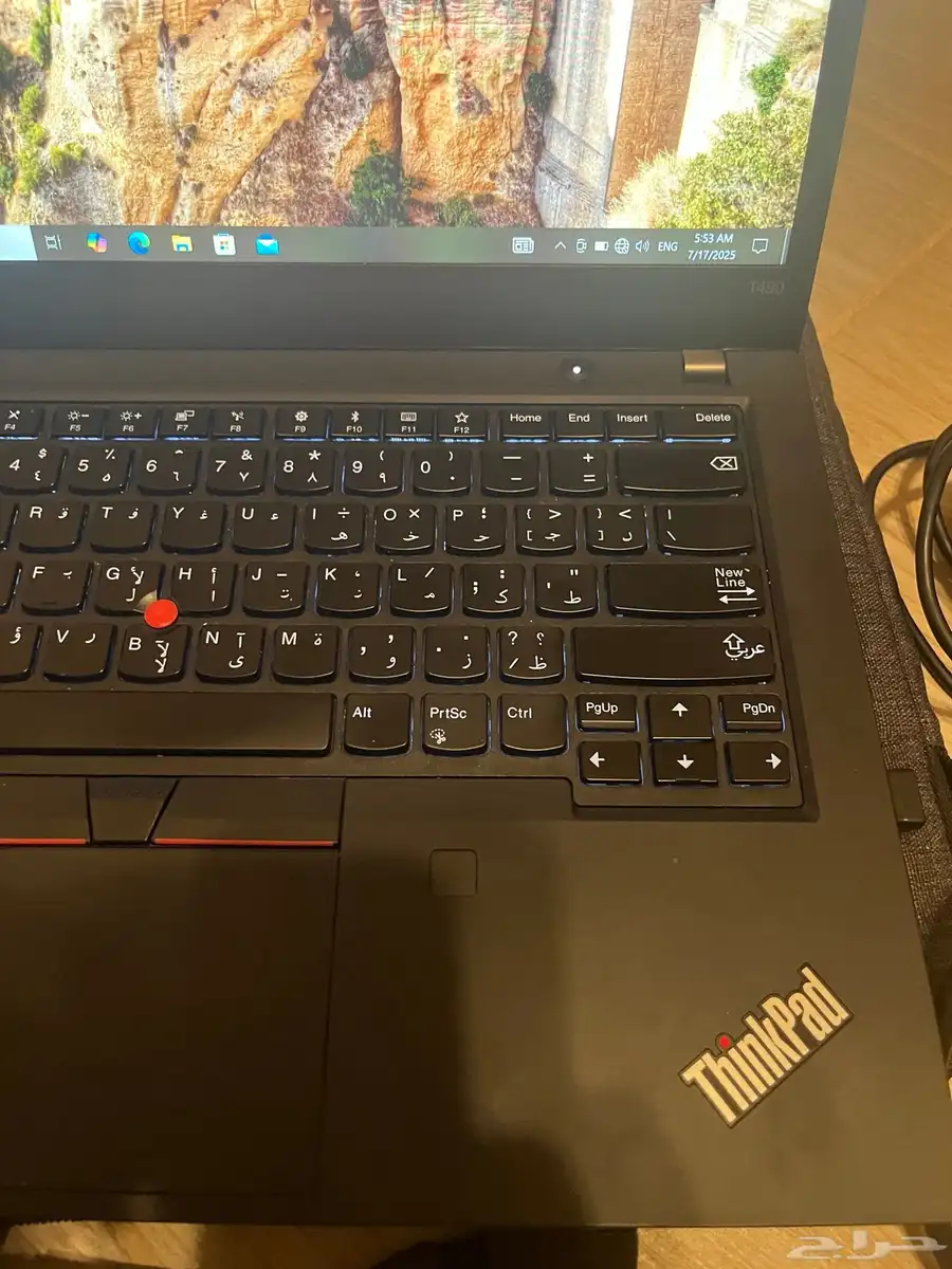 لابتوب lenovo T490  i7 ssd نظيف index