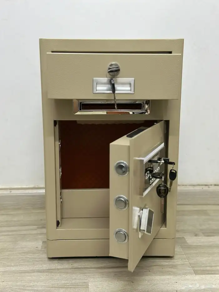 خزنة أمان عالية الجودة ديجيتال   مفتاحين  درج منفصل 5