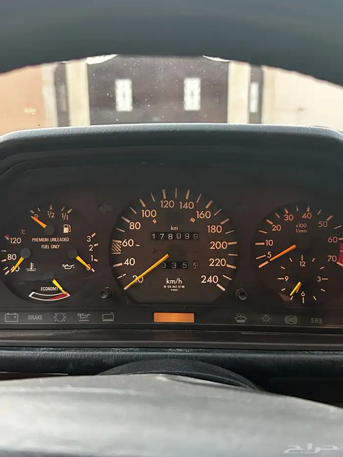 مرسيدس فرخ شبح W124 موديل 1990 حجم 300 تم اضافة صور 18