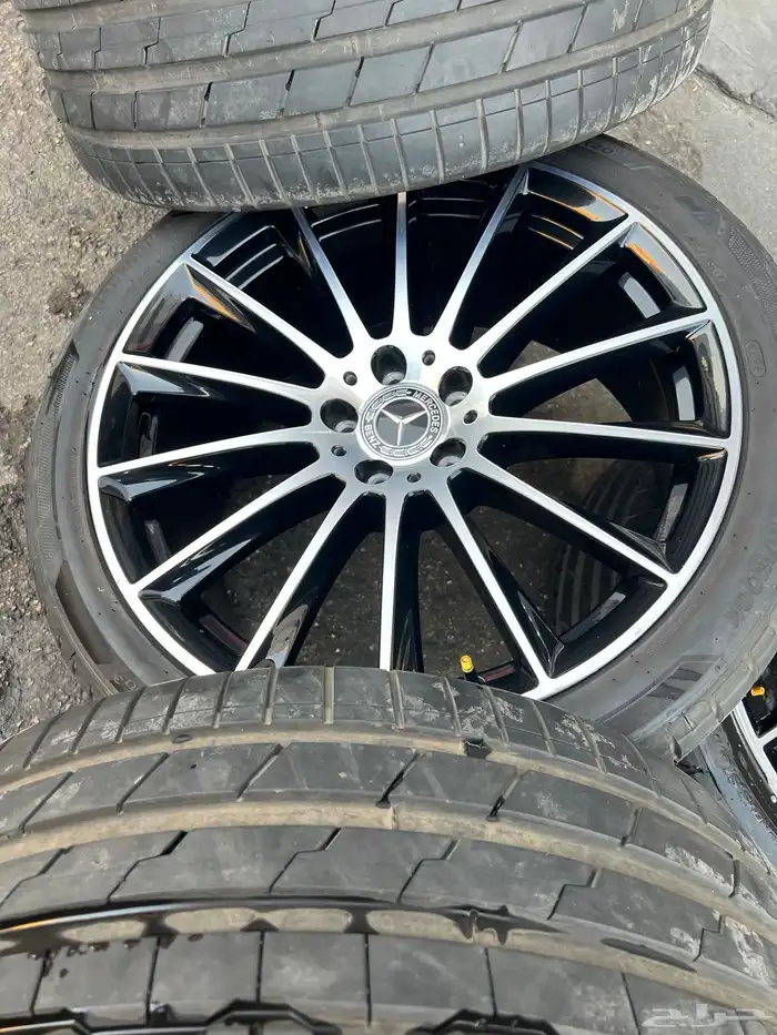 جنوط مرسيدس الجوهره اصلي معا كفرات هانكوك مقاس 20 2