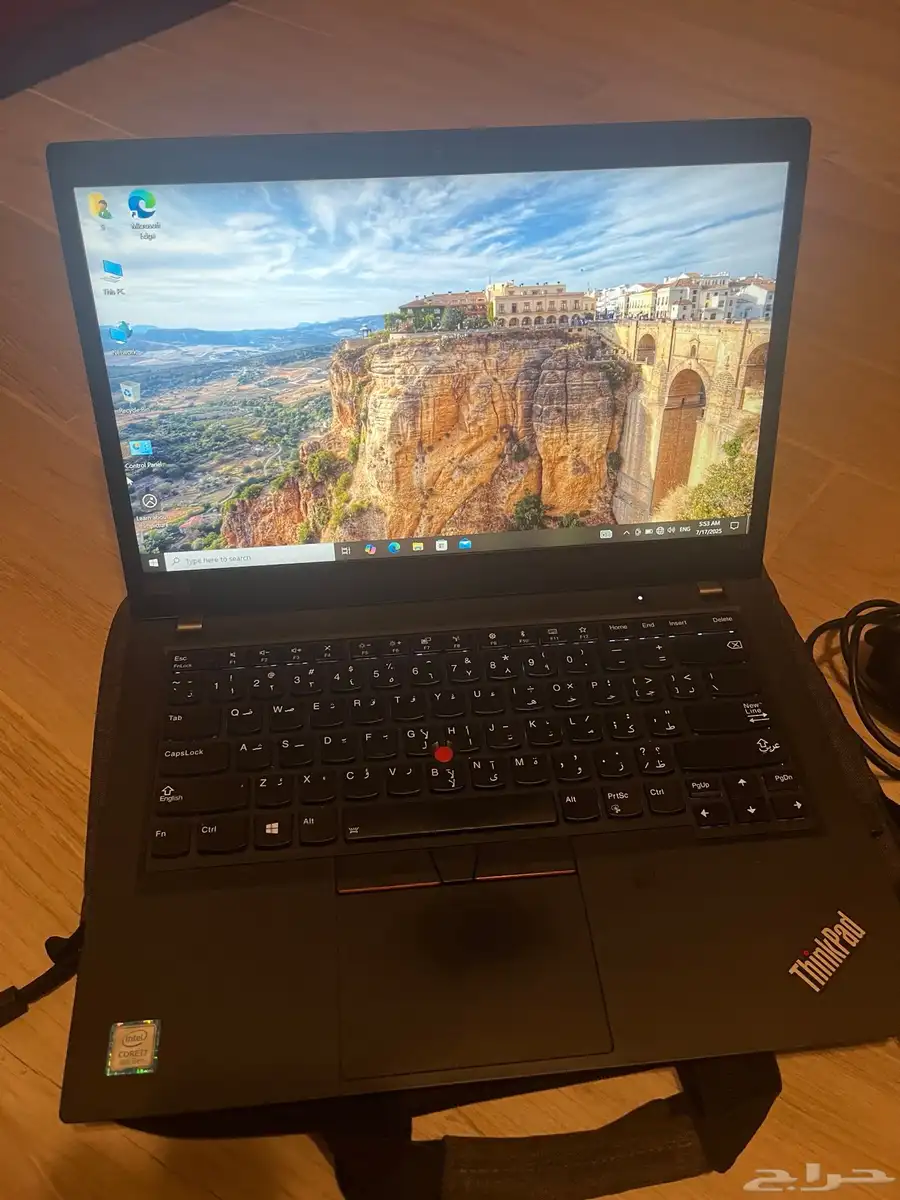 لابتوب lenovo T490  i7 ssd نظيف index