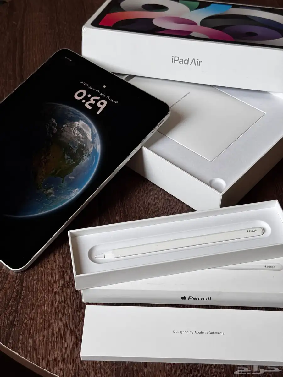 ايباد اير الجيل الرابع مع قلم   iPad Air 4 0