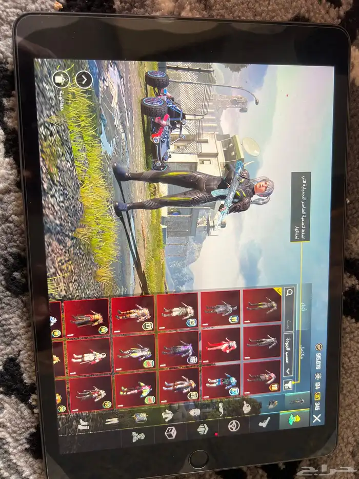 iPad الجيل التاسع 64 جيجا ال iPad ماله ثلاثة أسابيع معاي 4