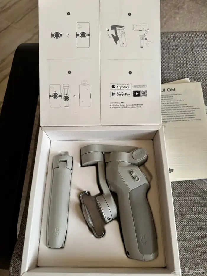حامل ومثبت جوال dJI OM4 الكتروني 4
