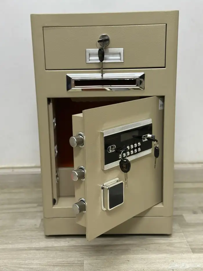 خزنة أمان عالية الجودة ديجيتال   مفتاحين  درج منفصل 7