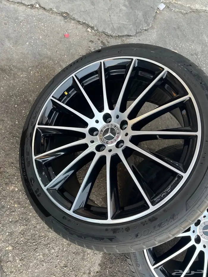 جنوط مرسيدس الجوهره اصلي معا كفرات هانكوك مقاس 20 0