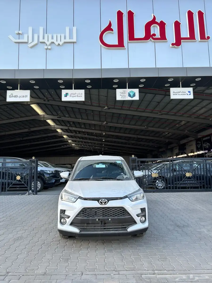 تويوتا   رايز لمتدد 2024 فل كامل ابيض 61500 شامل الضريبة 0