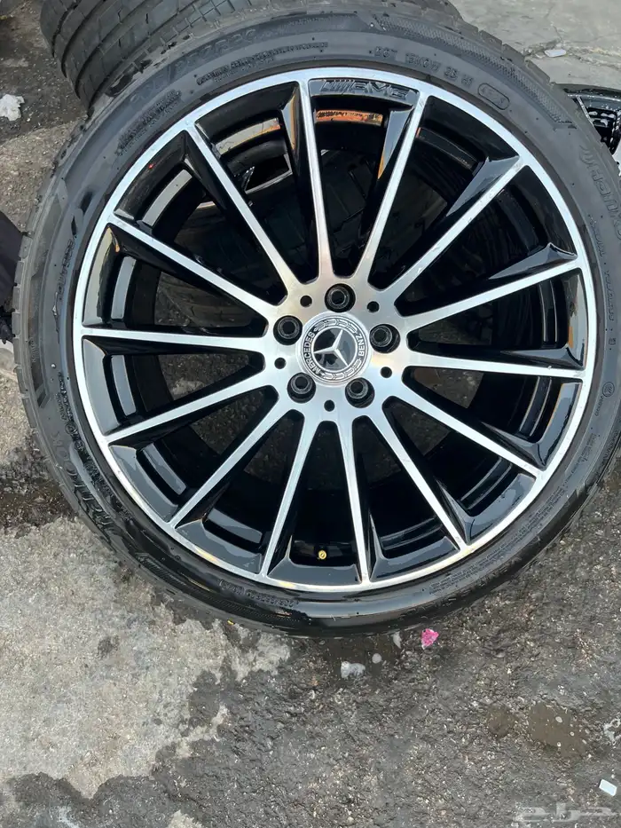 جنوط مرسيدس الجوهره اصلي معا كفرات هانكوك مقاس 20 1