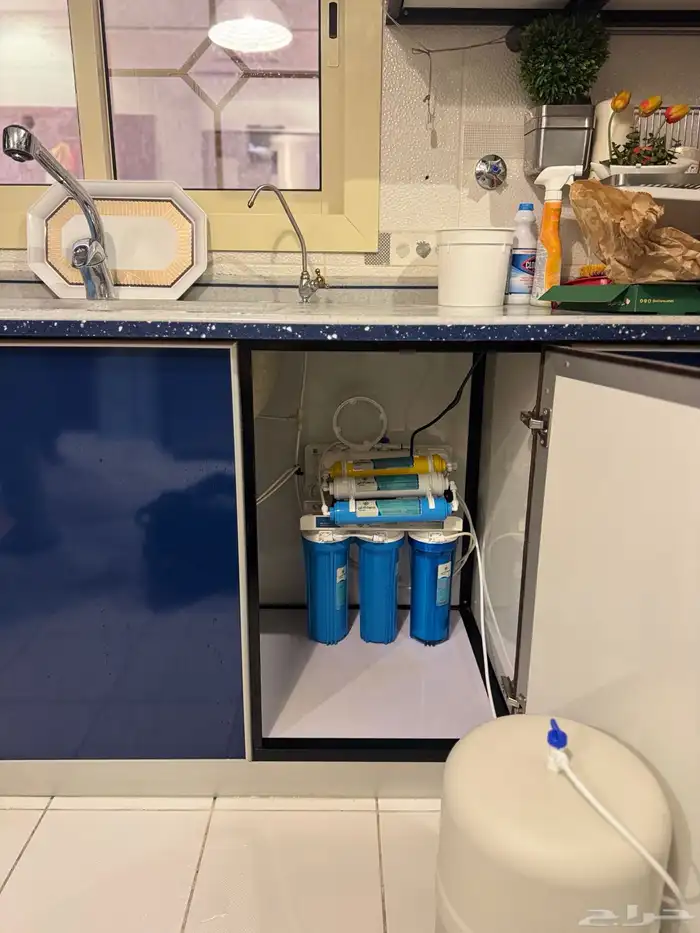 فلتر مياه 7 مراحل فيتنامي بدون ستاند وستاند 14