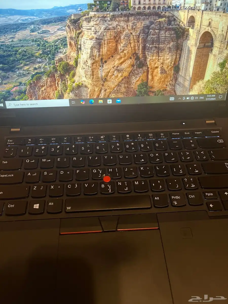 لابتوب lenovo T490  i7 ssd نظيف index