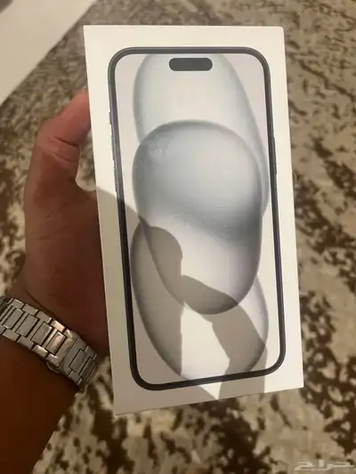 ايفون 15 بلس اللون اسود 128GB جديد عندي 2 0