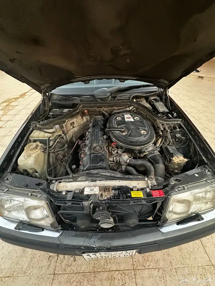 مرسيدس فرخ شبح W124 موديل 1990 حجم 300 تم اضافة صور 19