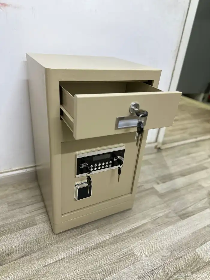 خزنة أمان عالية الجودة ديجيتال   مفتاحين  درج منفصل 3