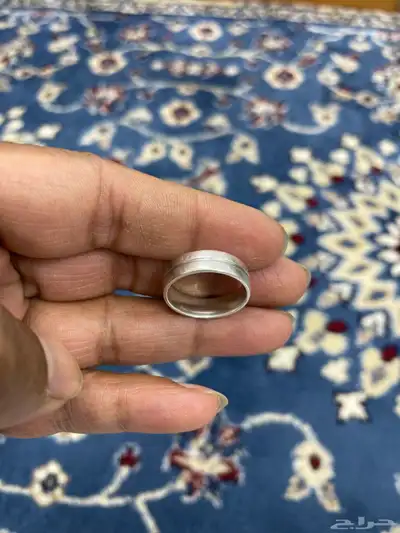 للبيع خاتم فضة اصلي 1