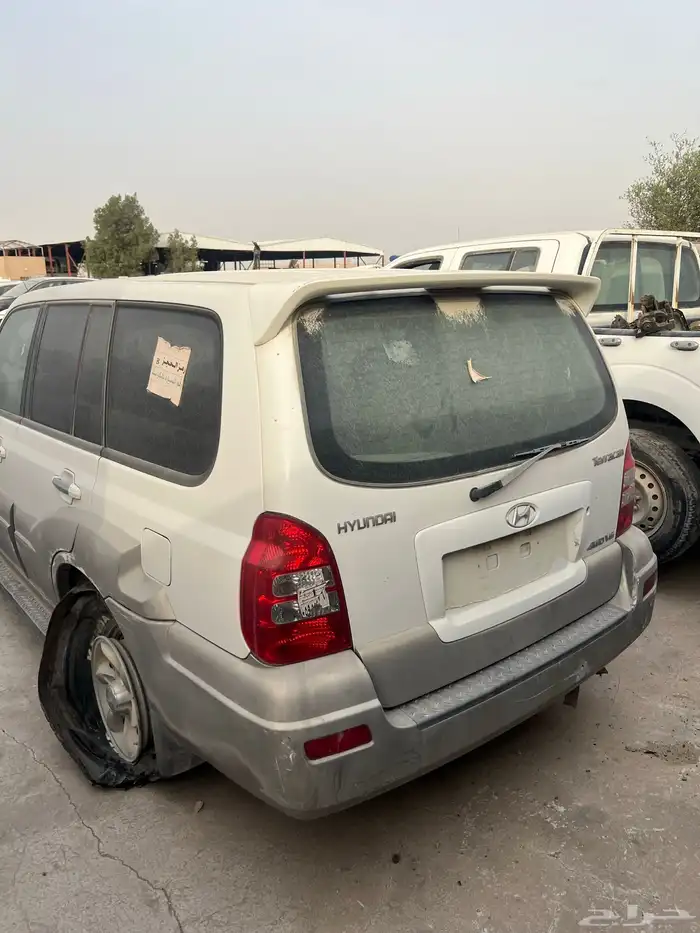 هونداي تيراكان من 2001 الى 2007 تشليح 1