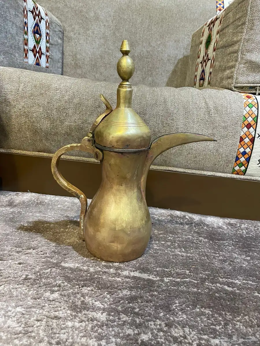دلة رسلان نحاس أثرية مؤرخة 1930 2