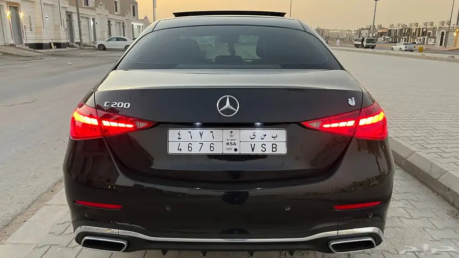 مرسيدس c200 2022 جفالي ماشي قليل 17