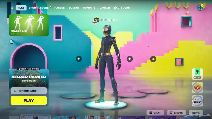 حساب فورت نايت و روكت 0