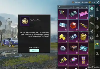 حساب ببجي فخم لفل السكنات 73 8