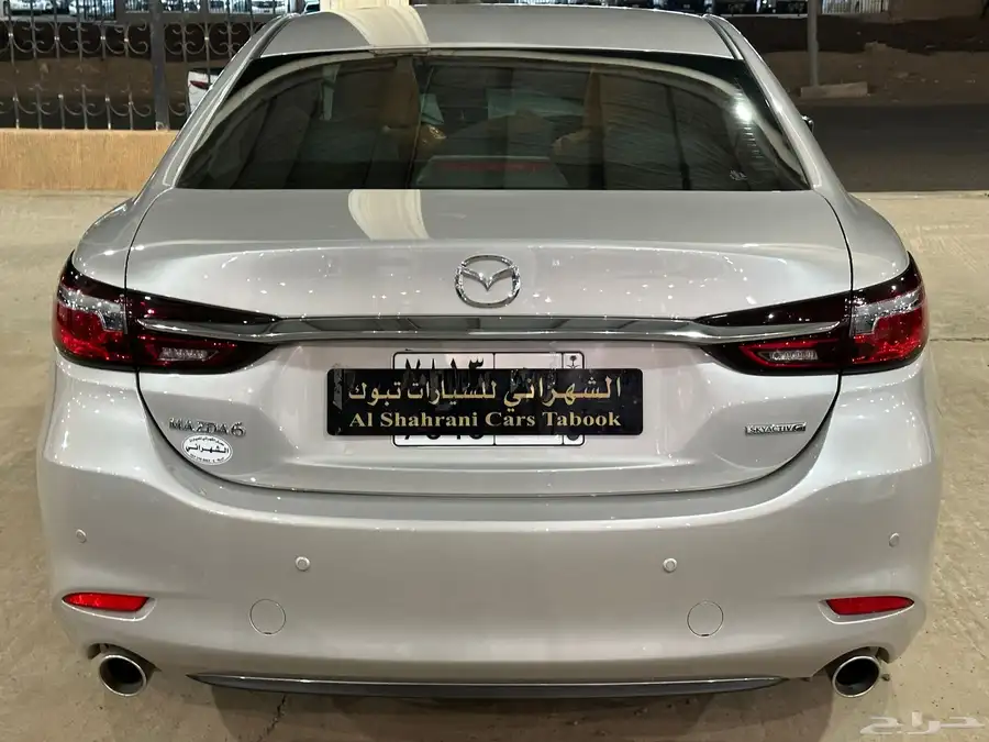 مازدا 6 م 2025 نص فل مقاعد جلد بحالة الوكالة سعودي 5