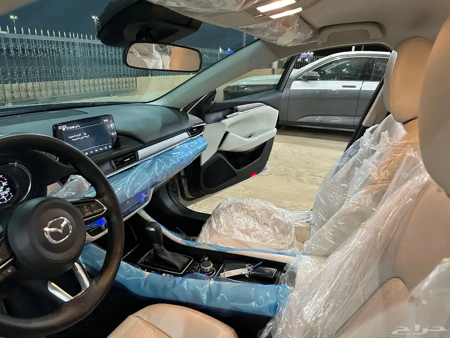 مازدا 6 م 2025 نص فل مقاعد جلد بحالة الوكالة سعودي 21