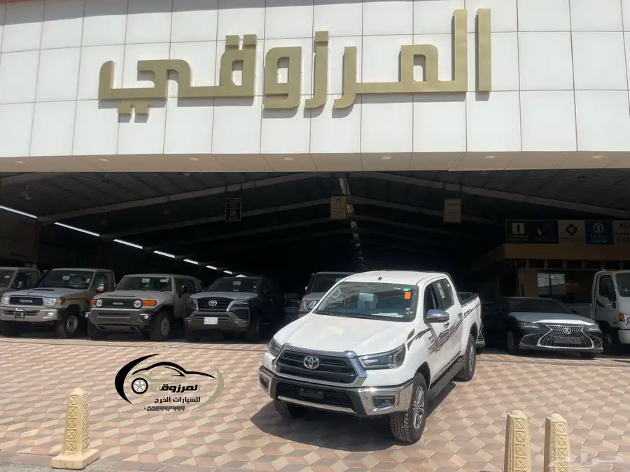 تويوتا هايلكس غمارتين 2024 سوبر فل كامل 2.8 ديزل سعودي اصفار 1