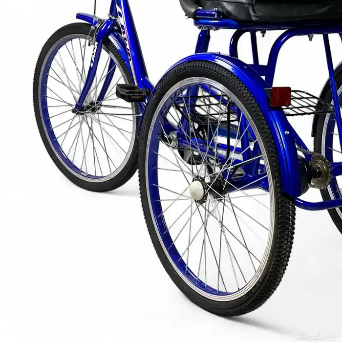 سيكل ثلاثي العجلات للكبار مقاس 26 انش - دراجة ثلاثية مرتبة 4