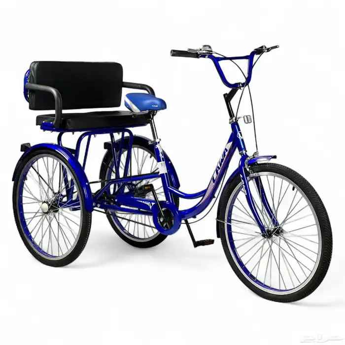 سيكل ثلاثي العجلات للكبار مقاس 26 انش - دراجة ثلاثية مرتبة 0