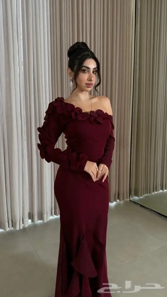 فساتين سهرة ناعمة توصيل لجميع المدن 11