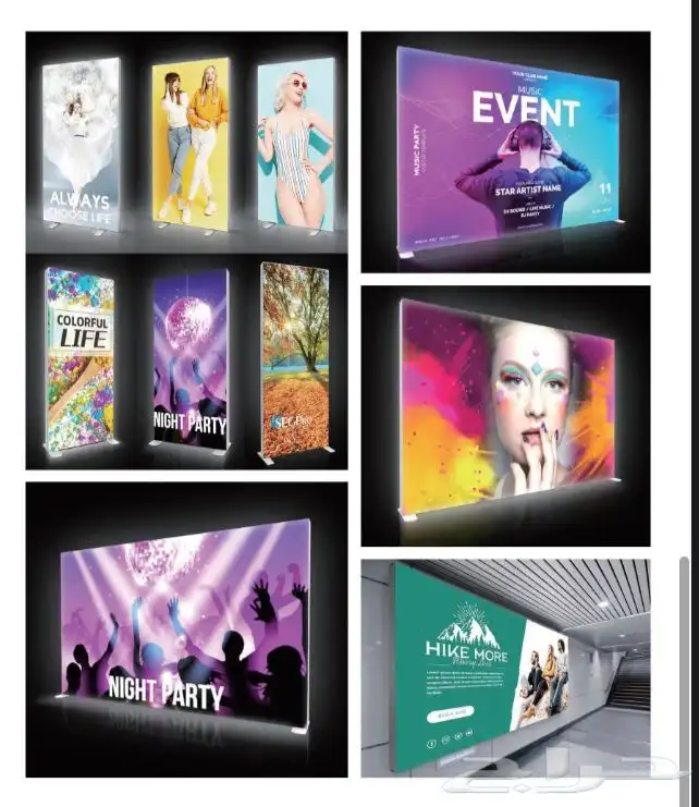 لوحات led   علامات الباب للفنادق والشقق   منيو   كاشيرستاند 20