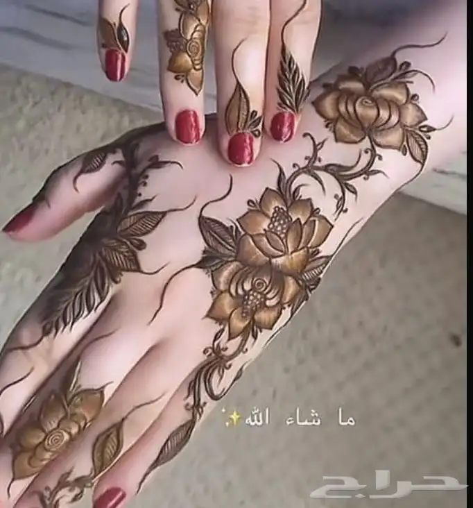 نقش احمر اللون مضمون 11