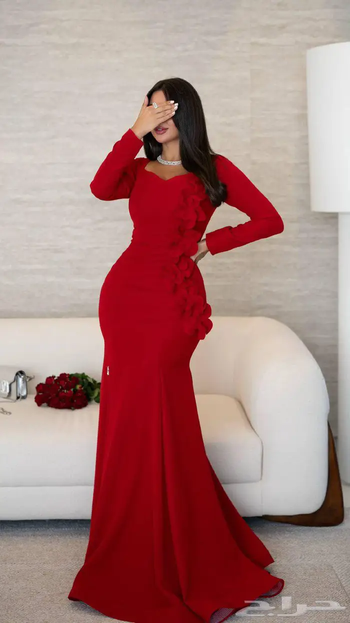 فساتين سهرة ناعمة توصيل لجميع المدن 9