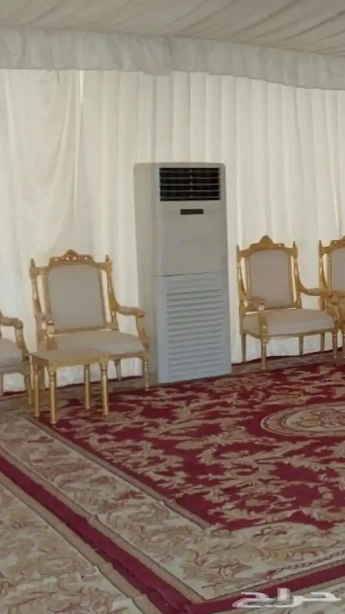 ايجار مكيفات عامودي ومراوح رذاذ 2