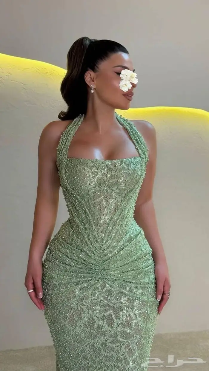 فساتين سهرة ناعمة توصيل لجميع المدن 15