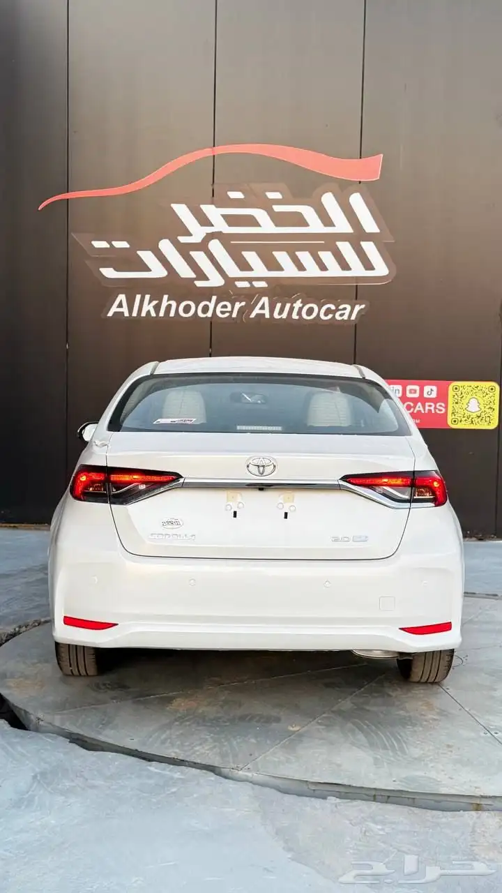 تويوتا كورولا محرك 2.0 طيس 2025 موجود مطور جنوط 5