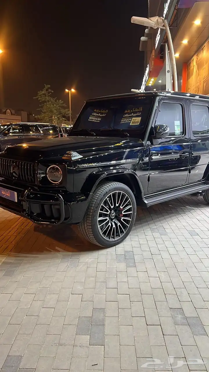 لتأجير مرسيدس جي 63 2025 بلوحة مميزه 2