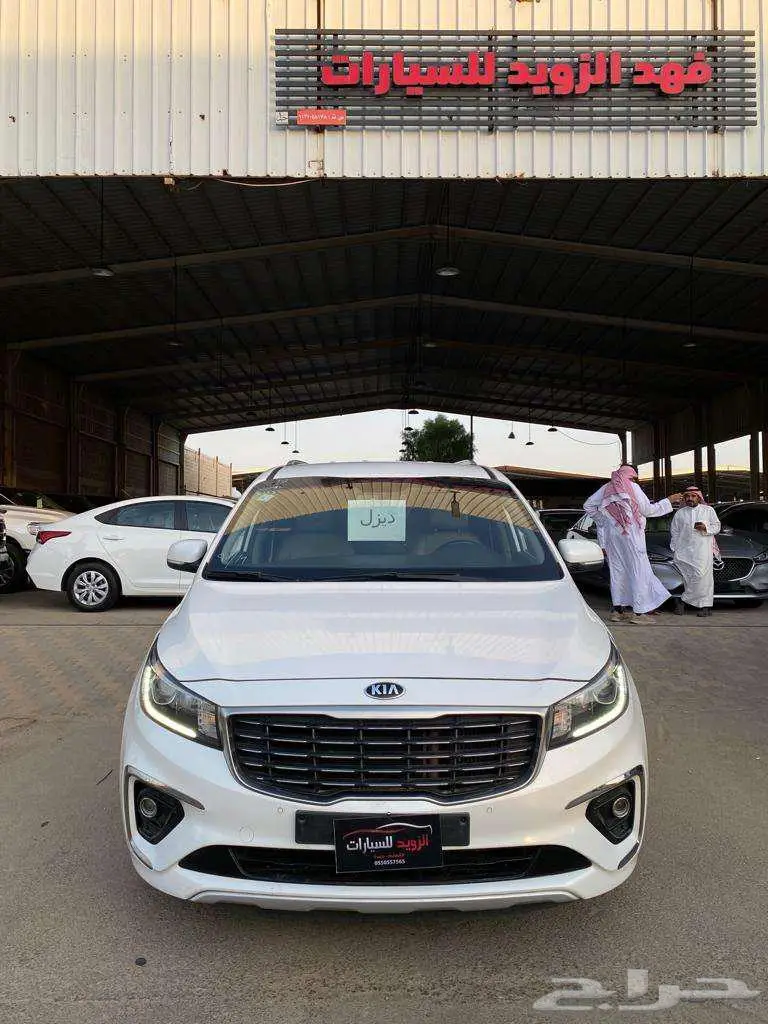 كيا كرنفال ديزل 2019 عداد 195000 ديزل 2