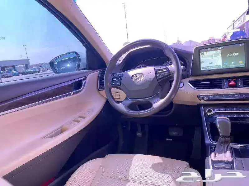 هونداي ازيرا بنزين 2019 بطاقة جمركية استيراد كوريا 14