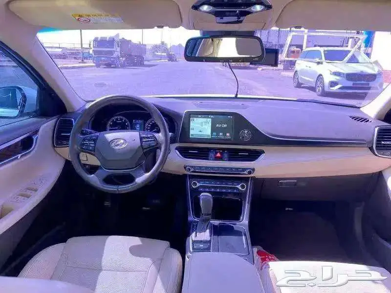 هونداي ازيرا بنزين 2019 بطاقة جمركية استيراد كوريا 13