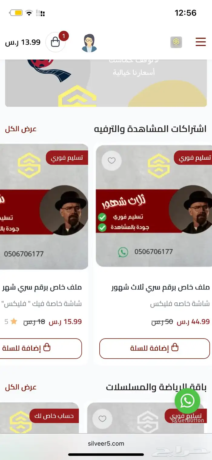 ملف نت فليكس شهر وثلاث شهور 0