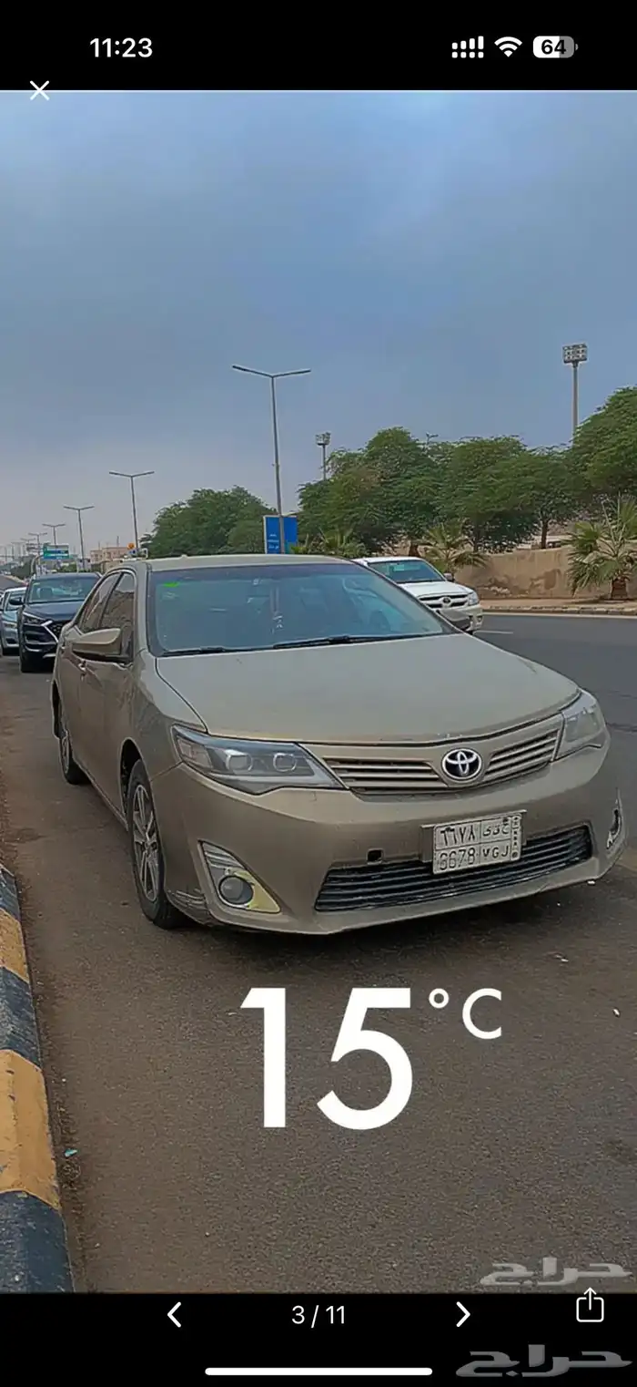 للبيع كامري 2015 GL مطور 3