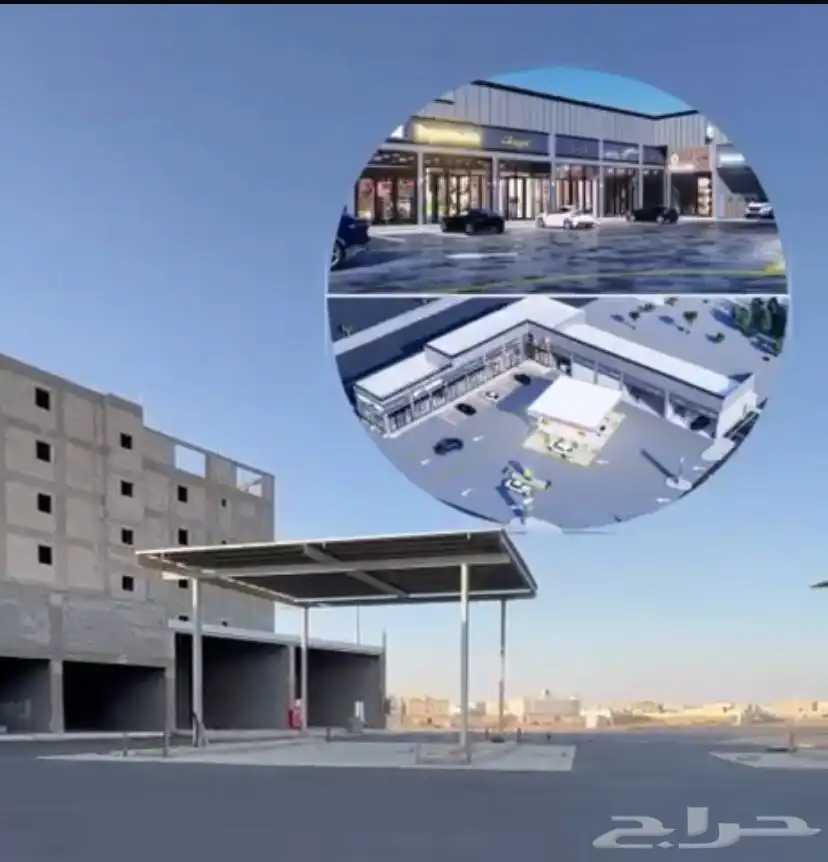 معارض للايجار محطة وقود 8