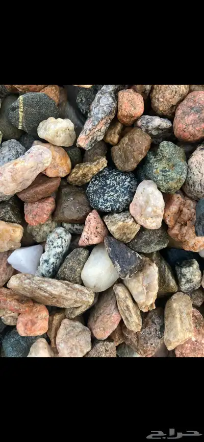 حجر نهري زينة الحدائقة 31