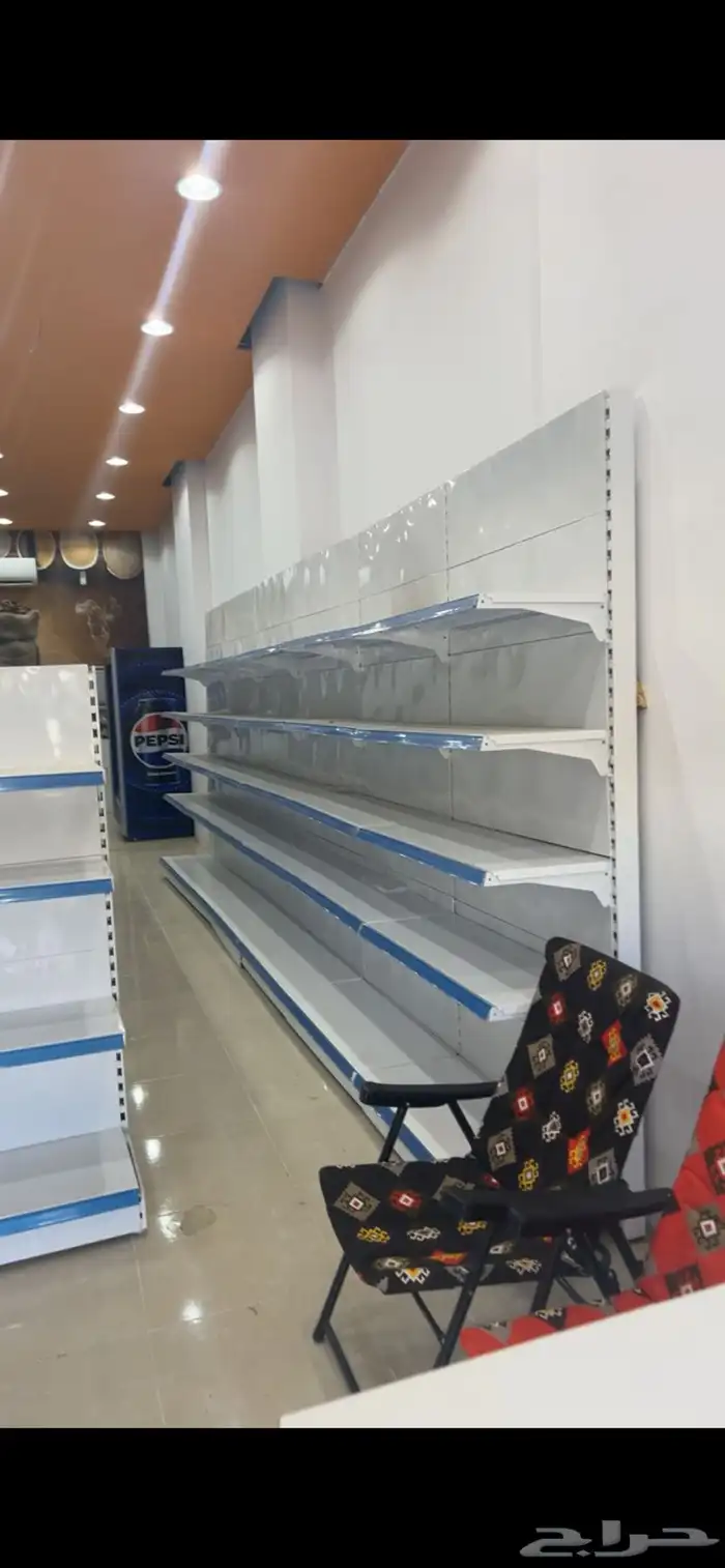 رفوف محل جديدة غير مستعملة   جهاز كاشير مع برنامج للمبيعات 2