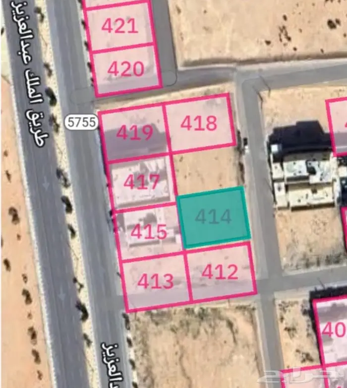 ارض سكنية للبيع في محافظة ثادق 0