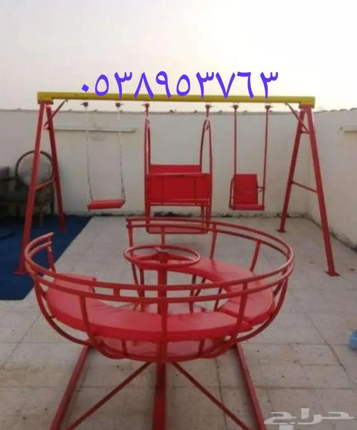 بأسعار مناسبة لدينا افخم المراجيح والملاهي والجلسات 8